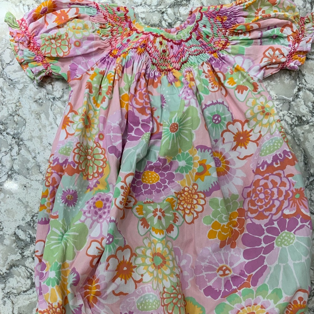 Smocked Mom & Me Bubble